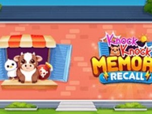 Knock Knock Memory Recall Puzzle - Ludoryx free online game